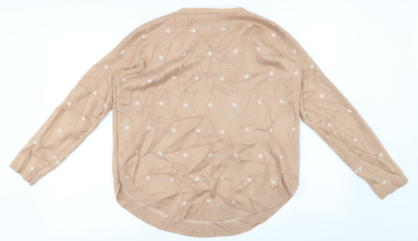 sfera casual  Womens Brown   Pullover Jumper Size L
