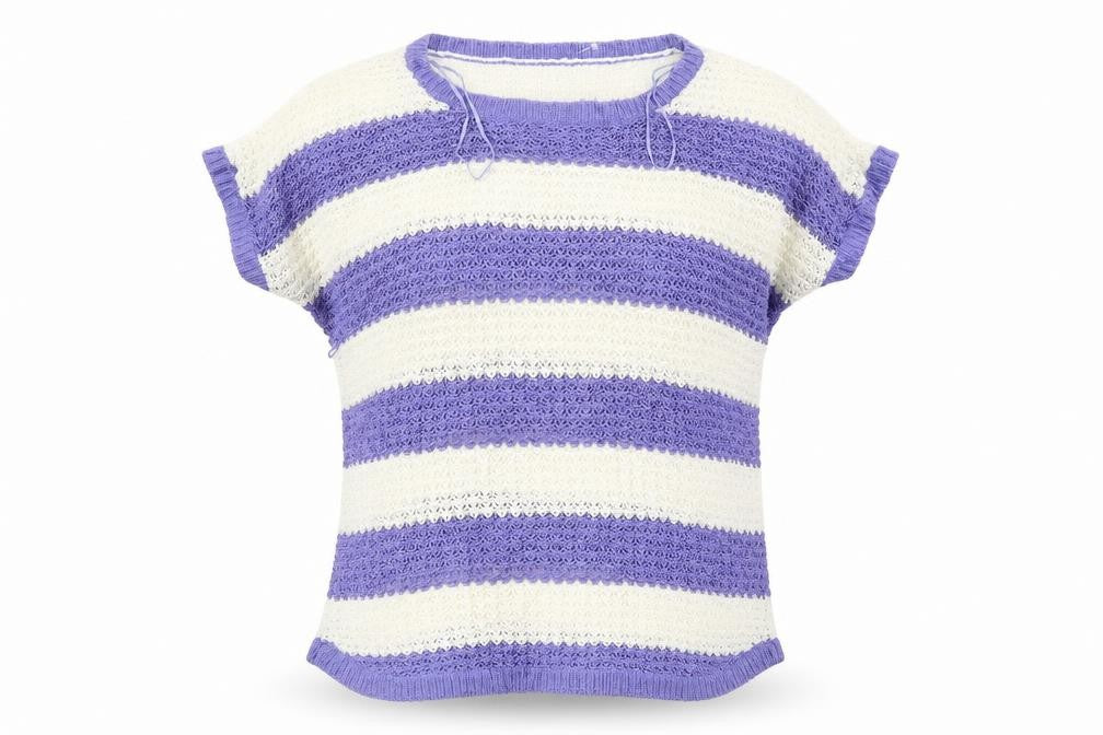 intuition  Womens Ivory Striped  Pullover Jumper Size 12