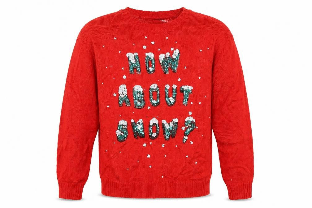 H&M Mens Red   Pullover Jumper Size M  - Christmas jumper