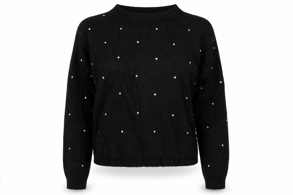 H&M Womens Black   Pullover Jumper Size XS