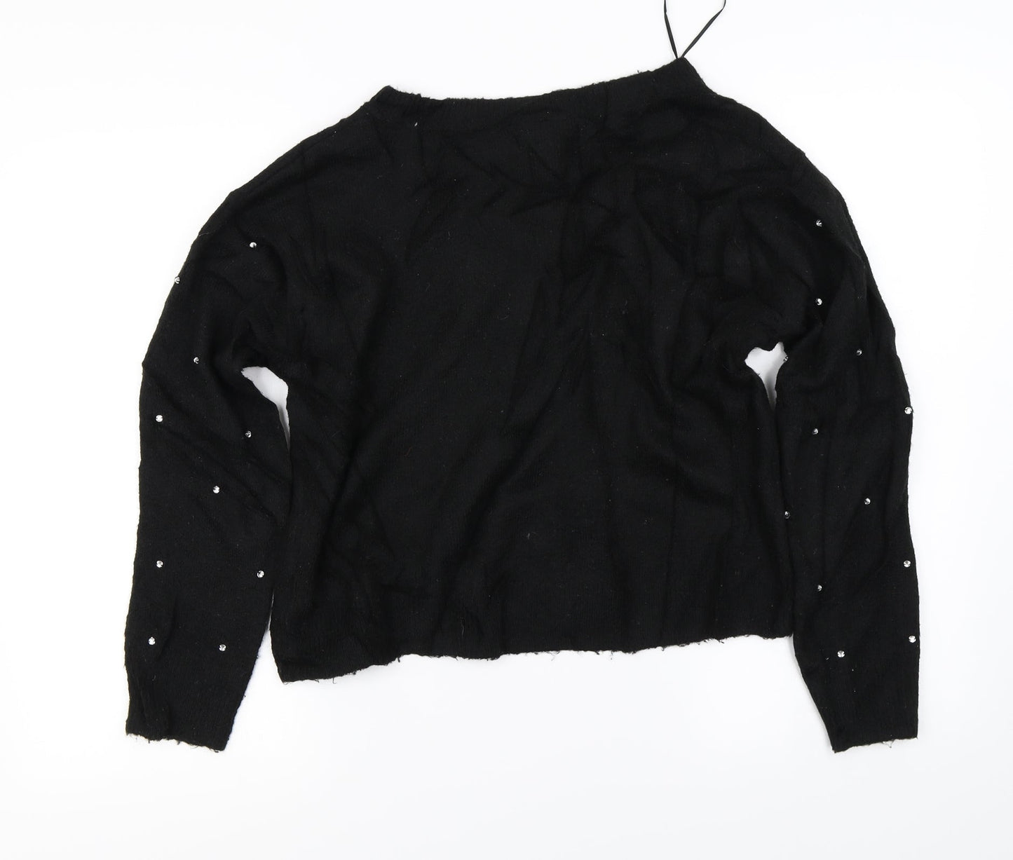 H&M Womens Black   Pullover Jumper Size XS
