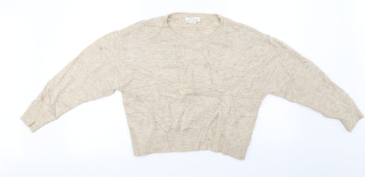 L.O.G.G  Womens Beige   Pullover Jumper Size XS