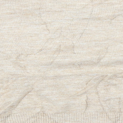 Brand and care label for L.O.G.G women’s beige jumper, size XS