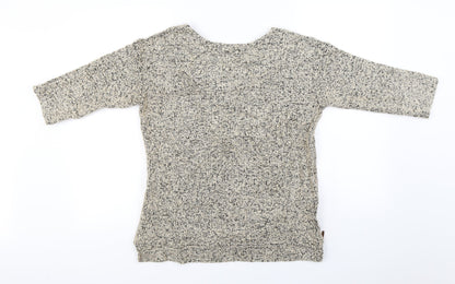 Back view of Next women’s brown jumper, size UK 10