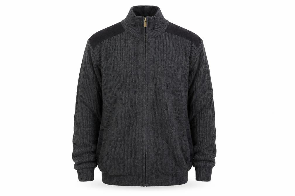 Ventura Mens Grey   Full Zip Jumper Size XL