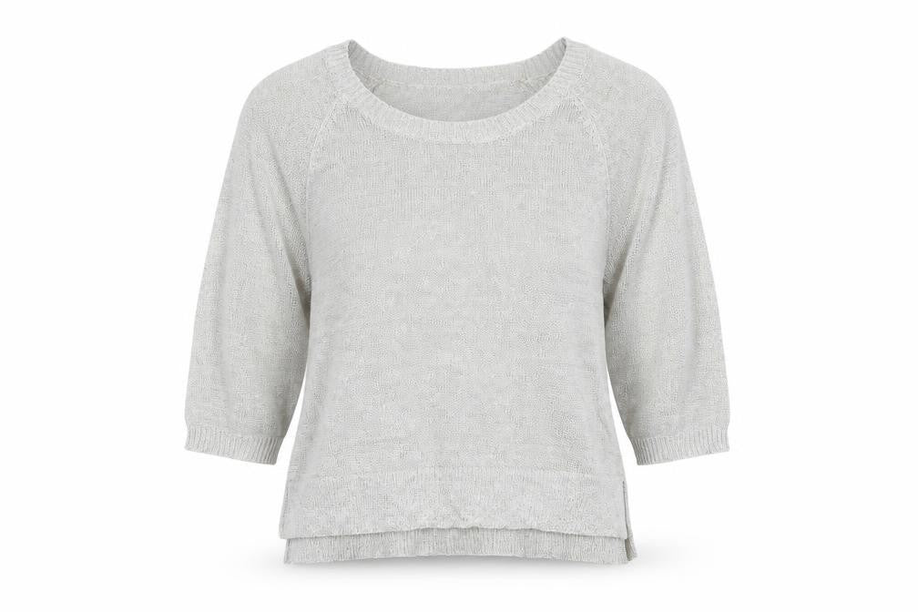 H&M Womens Grey   Basic T-Shirt Size S