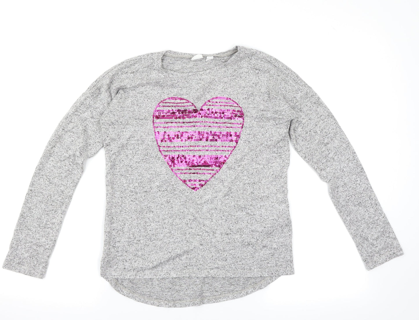 Gap Girls Grey   Pullover Jumper Size XL