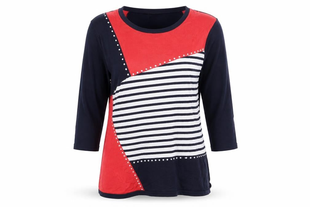 Fay Louise Womens Multicoloured   Pullover Jumper Size M