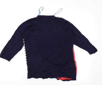 Back view of Fay Louise women’s multicoloured jumper, size M