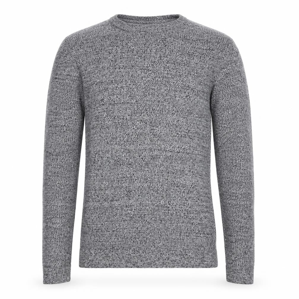 Topman Mens Grey Herringbone  Pullover Jumper Size XS