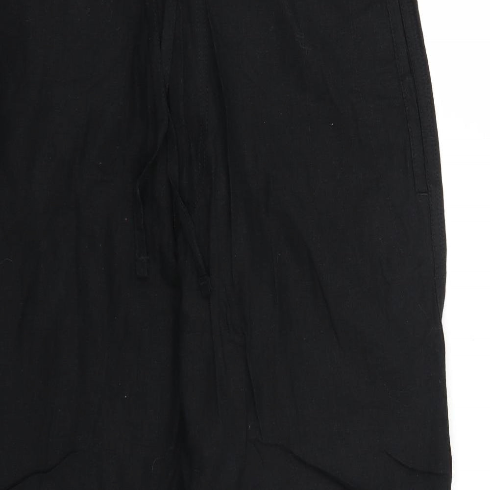 Marks and Spencer Womens Black   Trousers  Size 34 L28 in