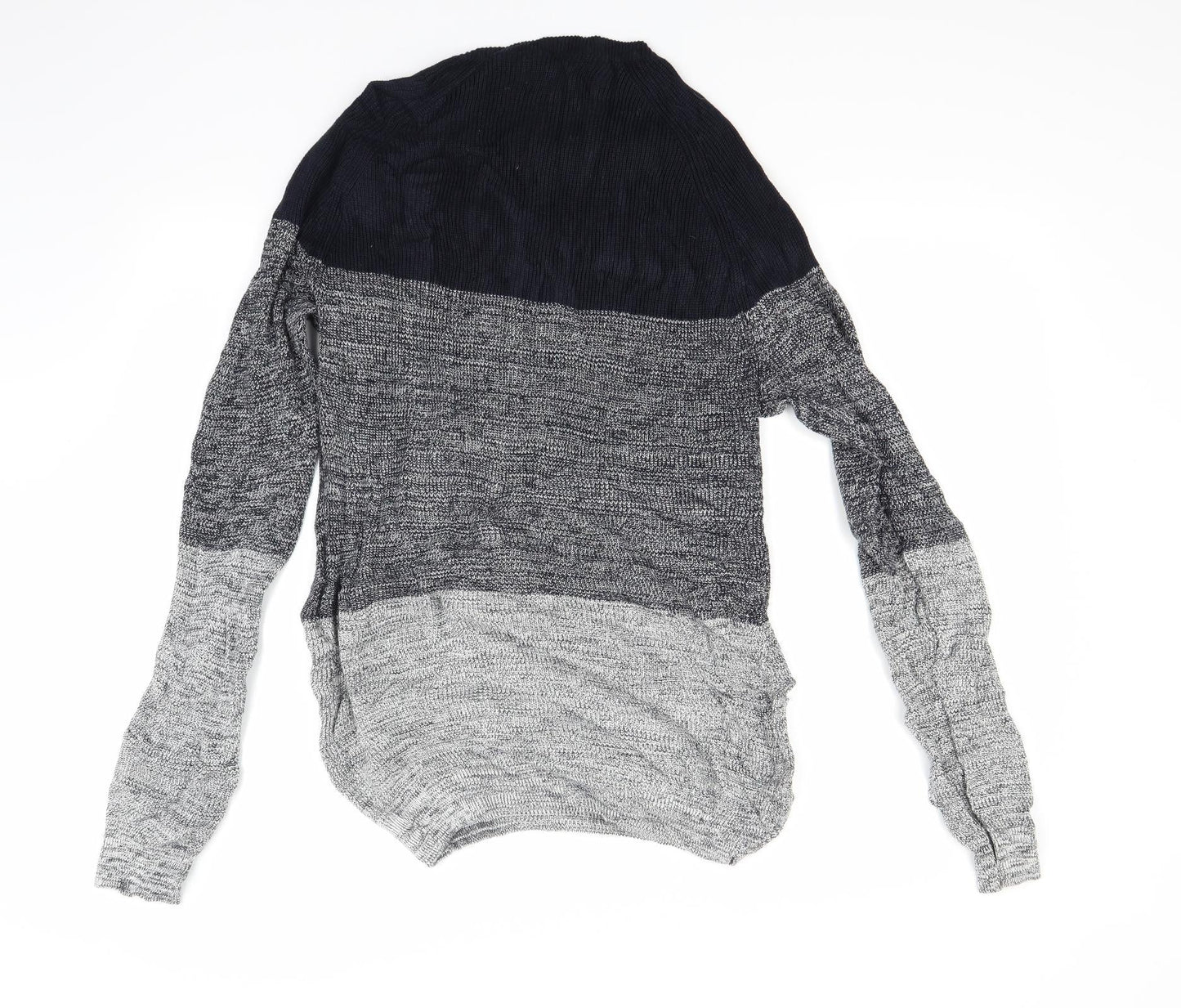 Celio Womens Grey  Knit Pullover Jumper Size M