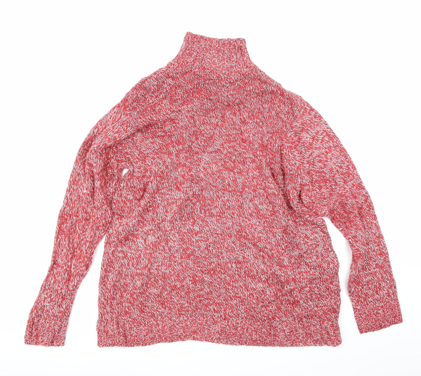 Couleurs Womens Red  Knit Pullover Jumper Size 16
