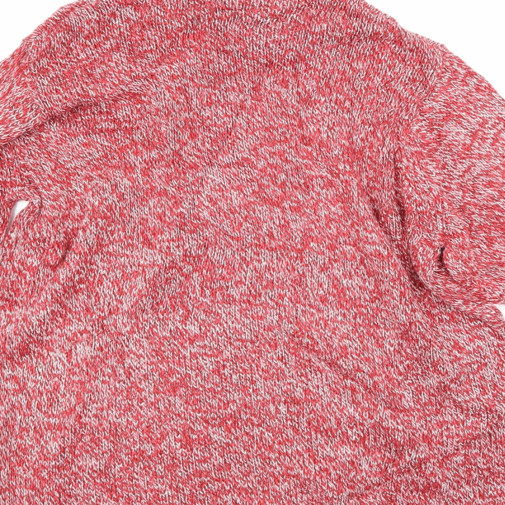 Couleurs Womens Red  Knit Pullover Jumper Size 16