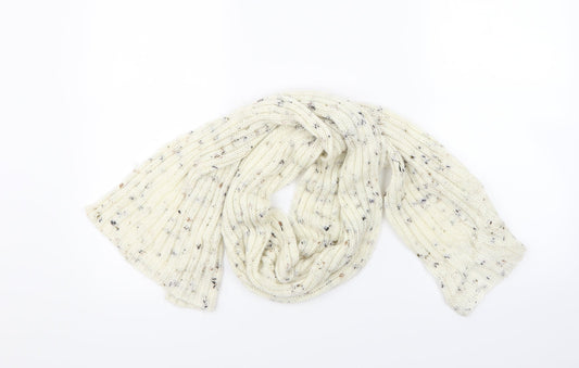 Preworn Womens White    Scarf