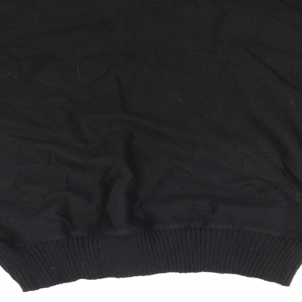 Preworn Womens Black   Pullover Jumper Size M