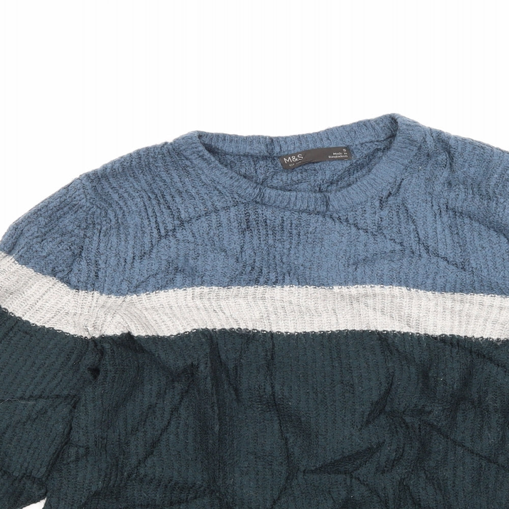 Marks and Spencer Womens Green   Pullover Jumper Size S
