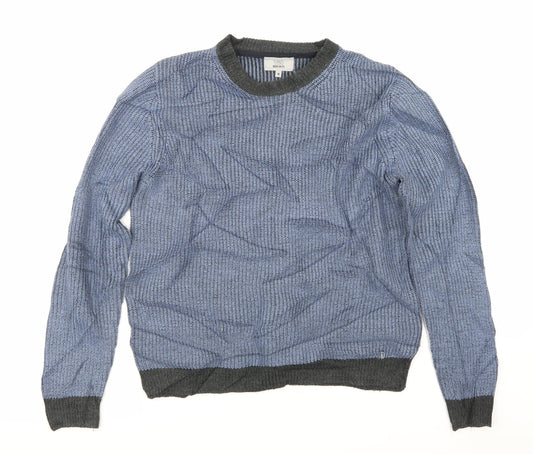 Marks and Spencer Womens Blue   Pullover Jumper Size M