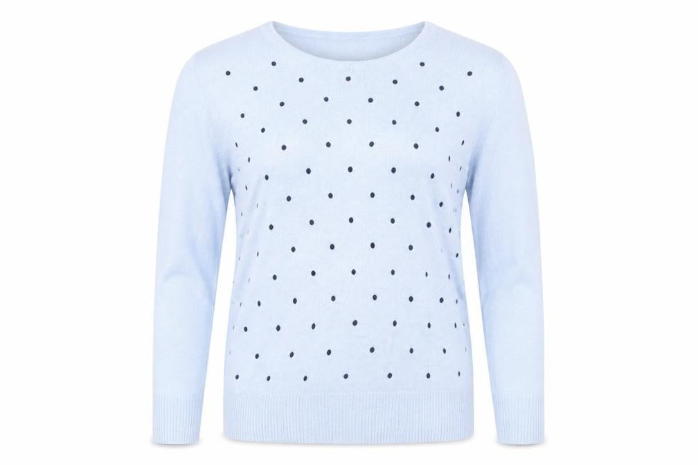 Escorpion Womens Blue   Pullover Jumper Size L