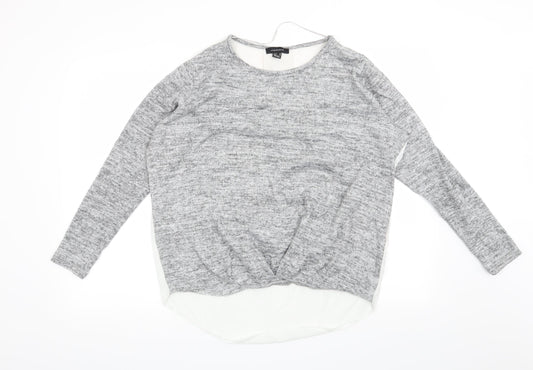 Atmosphere Womens Grey   Basic Blouse Size 10