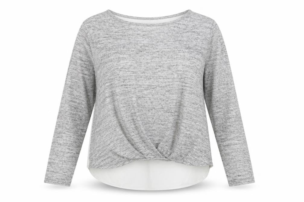 Atmosphere Womens Grey   Basic Blouse Size 10