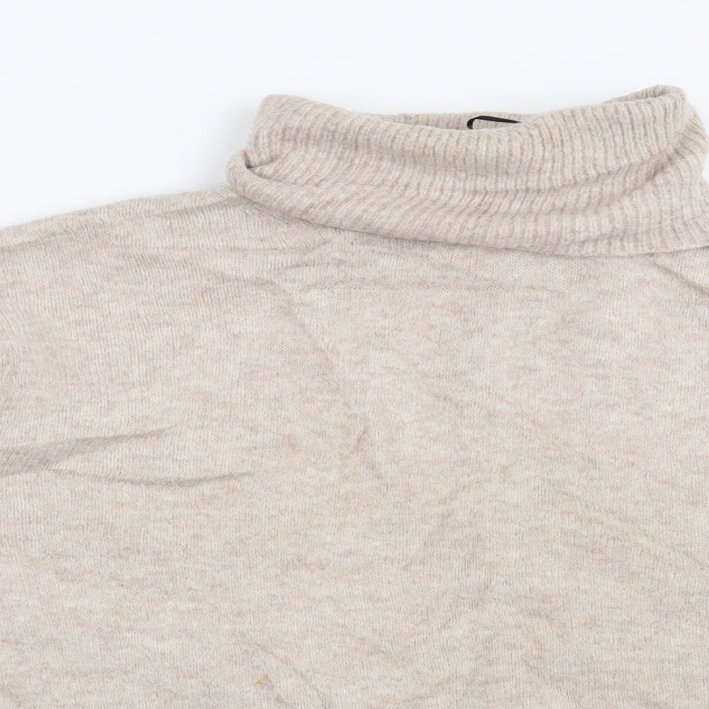 H&M Womens Beige   Pullover Jumper Size M