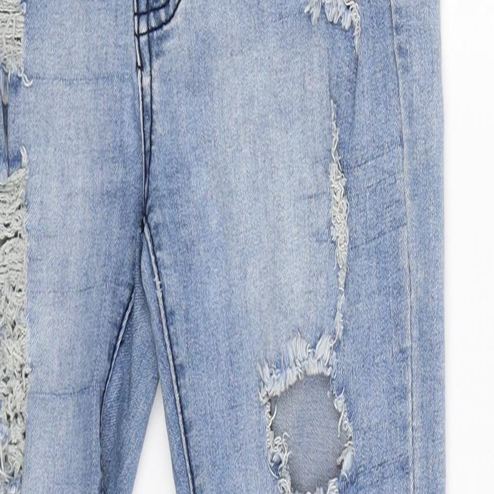 Preworn Womens Blue  Denim Skinny Jeans Size S L25 in