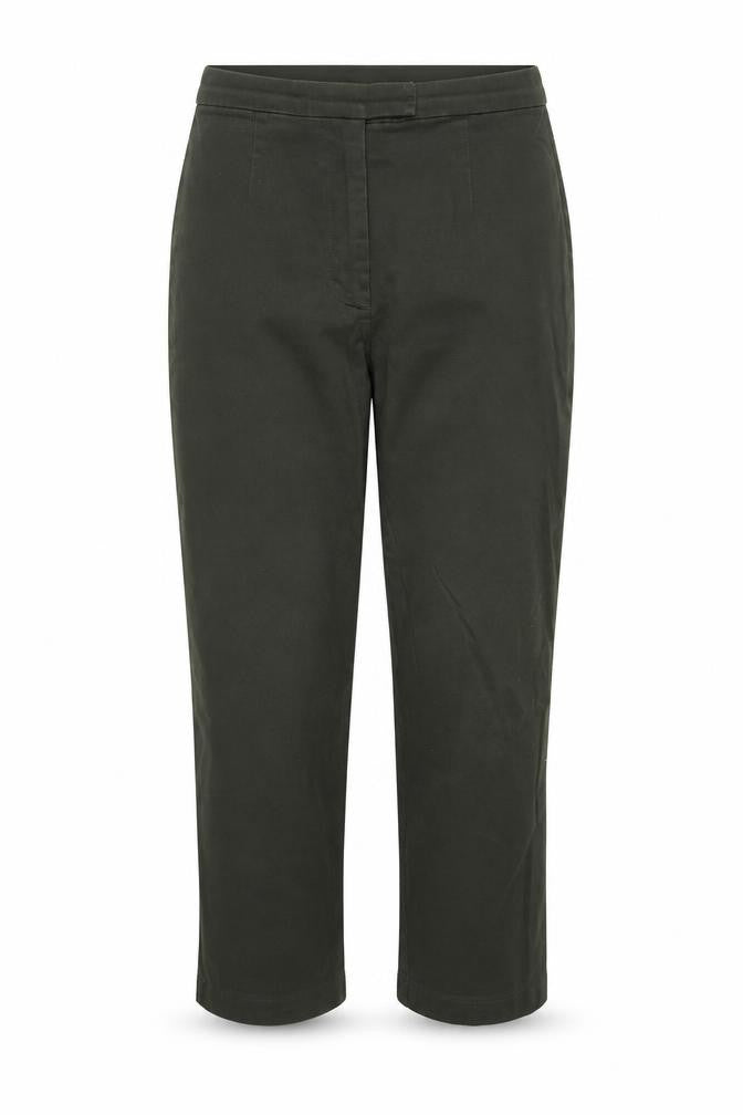 Casual Club Womens Green   Cropped Trousers Size 28 in L24 in
