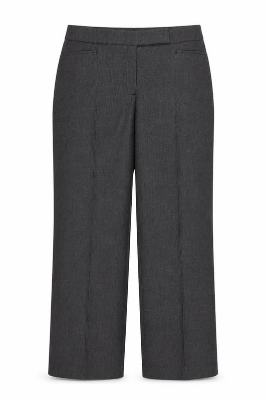 Debenhams Womens Grey   Dress Pants Trousers Size 14 L29 in