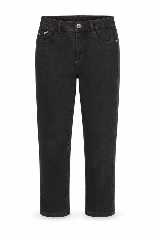 Bonita Womens Grey  Denim Cropped Jeans Size 28 in L24 in