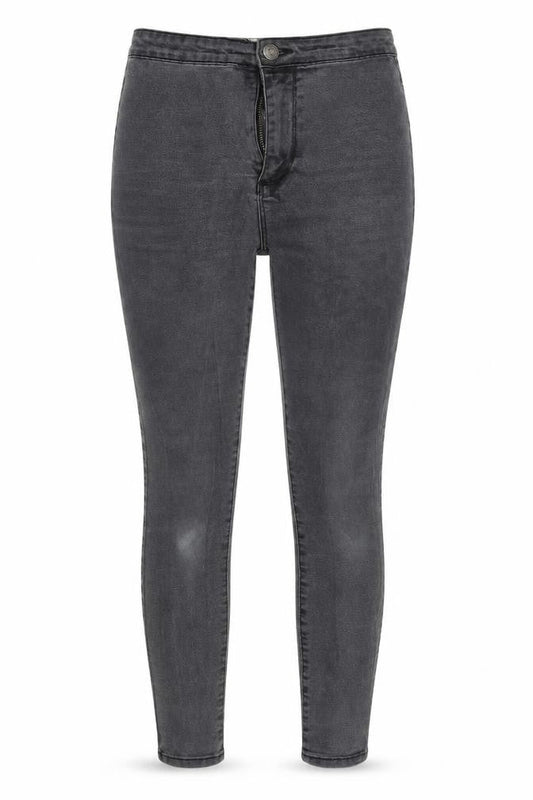 Denim Co Womens Grey  Denim Jegging Jeans Size 6 L25 in