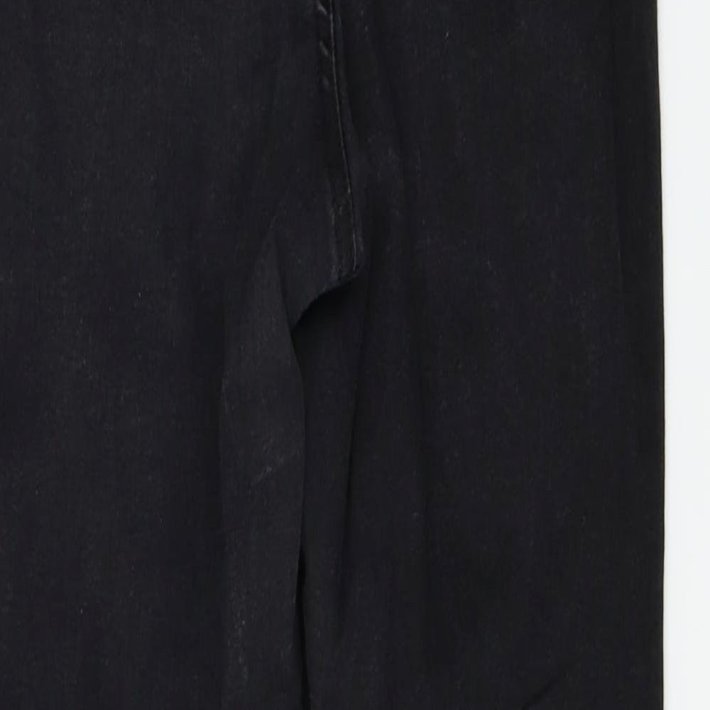 Denim co Womens Black  Denim Skinny Jeans Size 16 L26 in