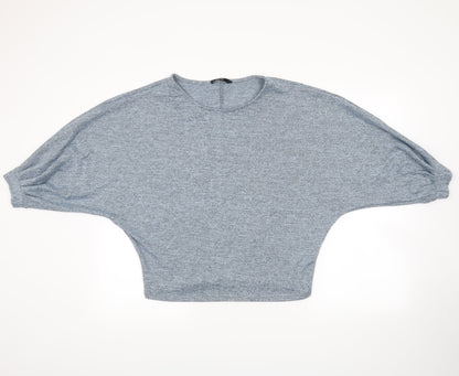 Additional front view of George women’s blue jumper, size S