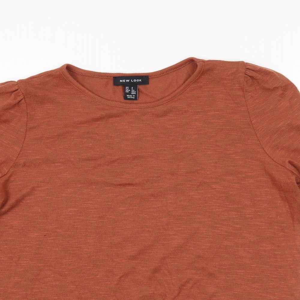 New Look Womens Orange   Pullover Jumper Size S