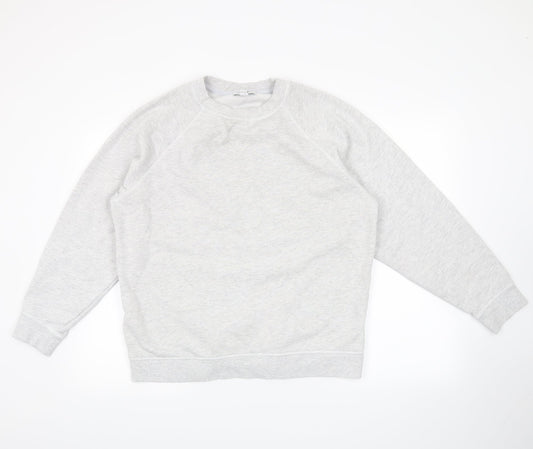 Topshop Womens Grey   Pullover Sweatshirt Size 14