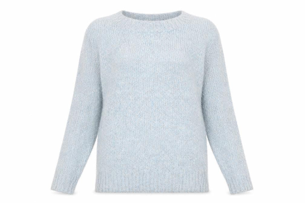 Quiz Womens Blue   Pullover Jumper Size 8