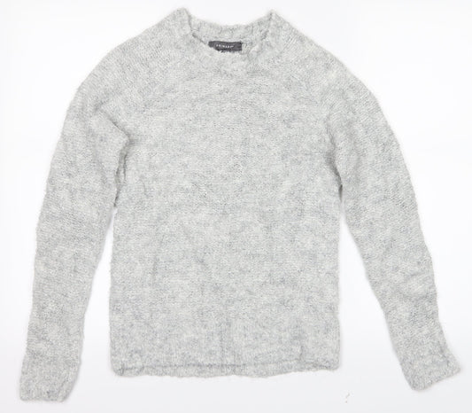 Primark Womens Grey   Pullover Jumper Size 2XS