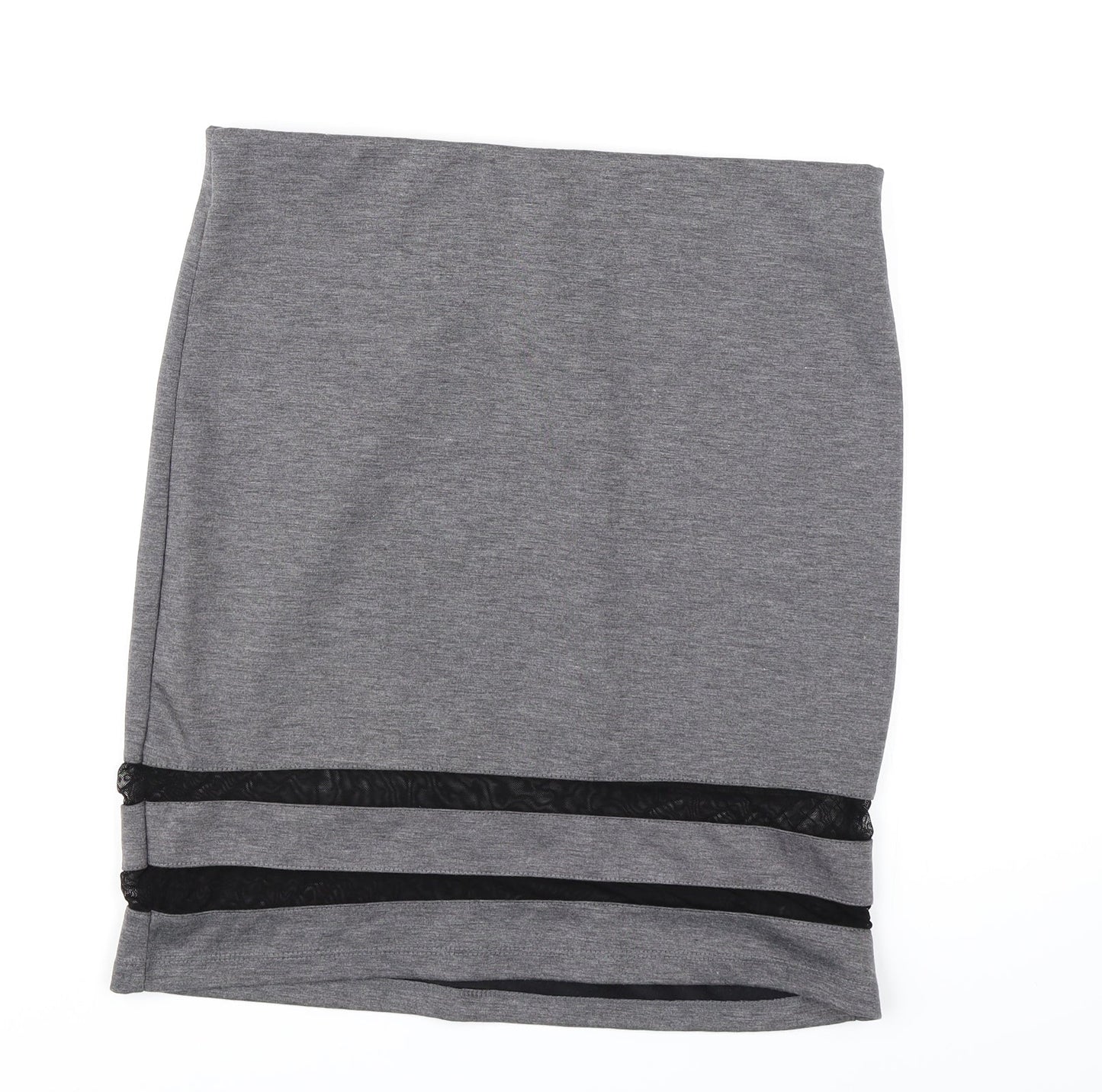 Divided by H&M Womens Grey   A-Line Skirt Size L