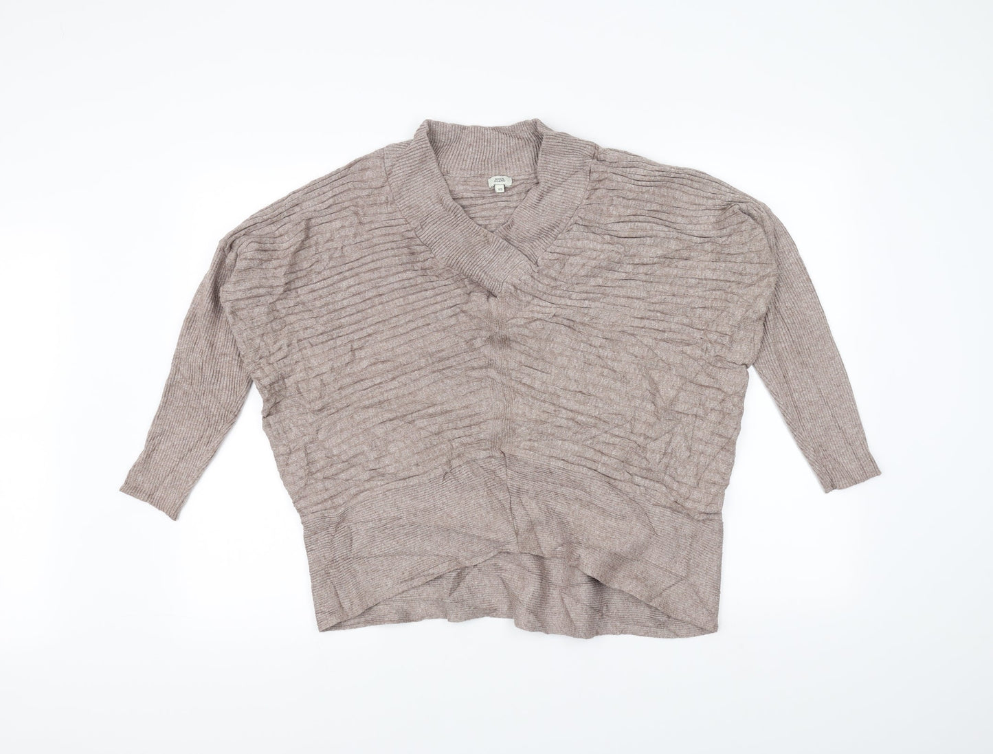 River Island Womens Brown  Knit Pullover Jumper Size XS