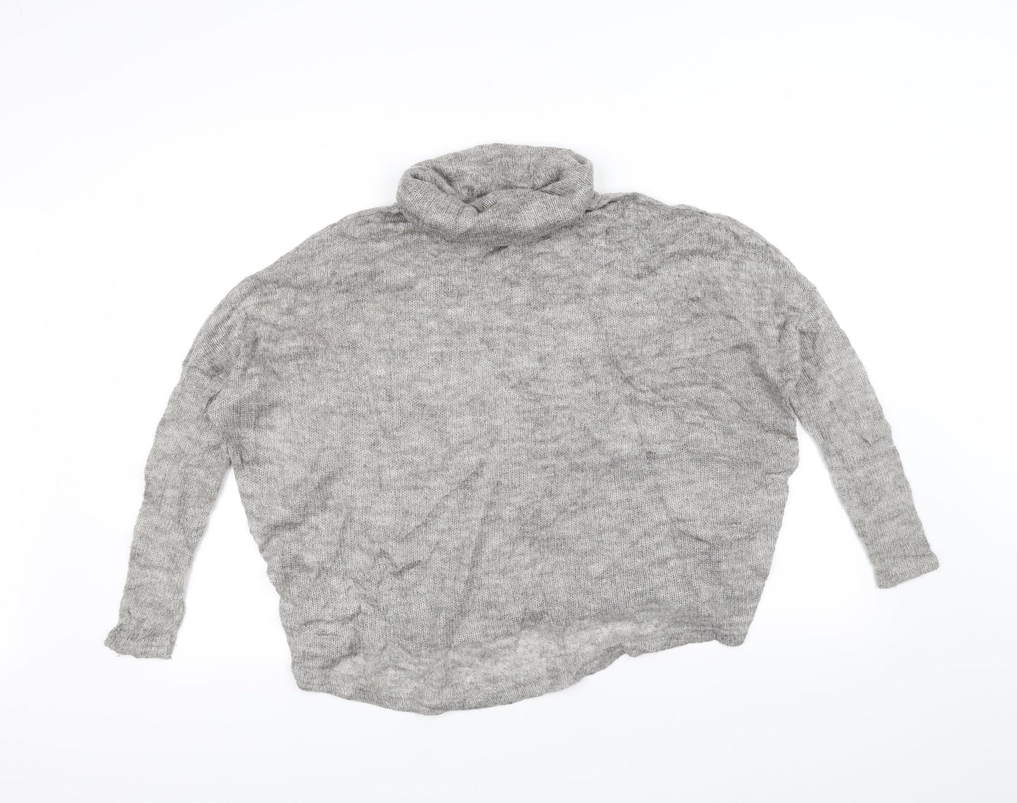 Atmosphere Womens Grey  Knit Basic T-Shirt Size S