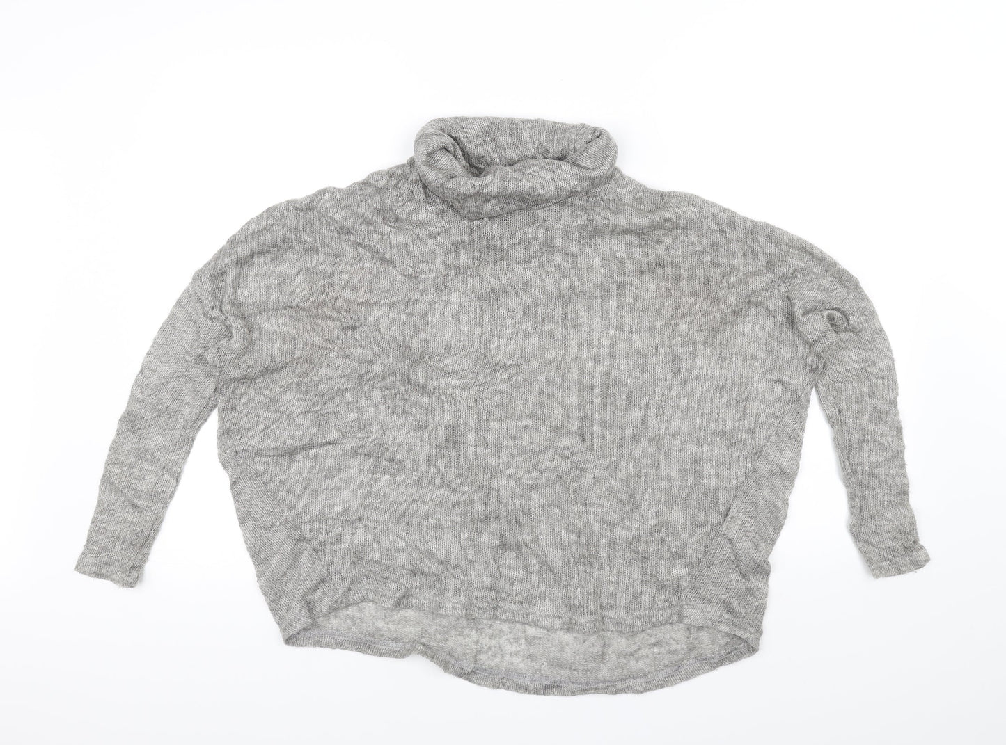 Atmosphere Womens Grey  Knit Basic T-Shirt Size S
