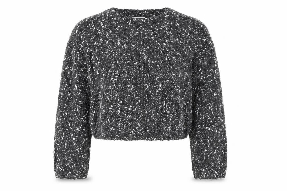 Topshop Womens Black  Knit Pullover Jumper Size XS