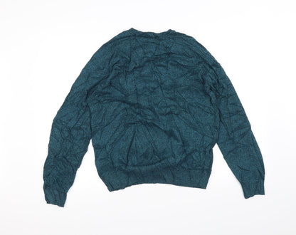 Back view of George men’s blue jumper, size M