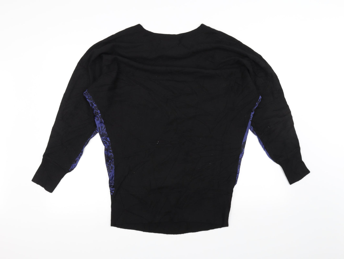 Seraphine Womens Black   Basic T-Shirt Size 8