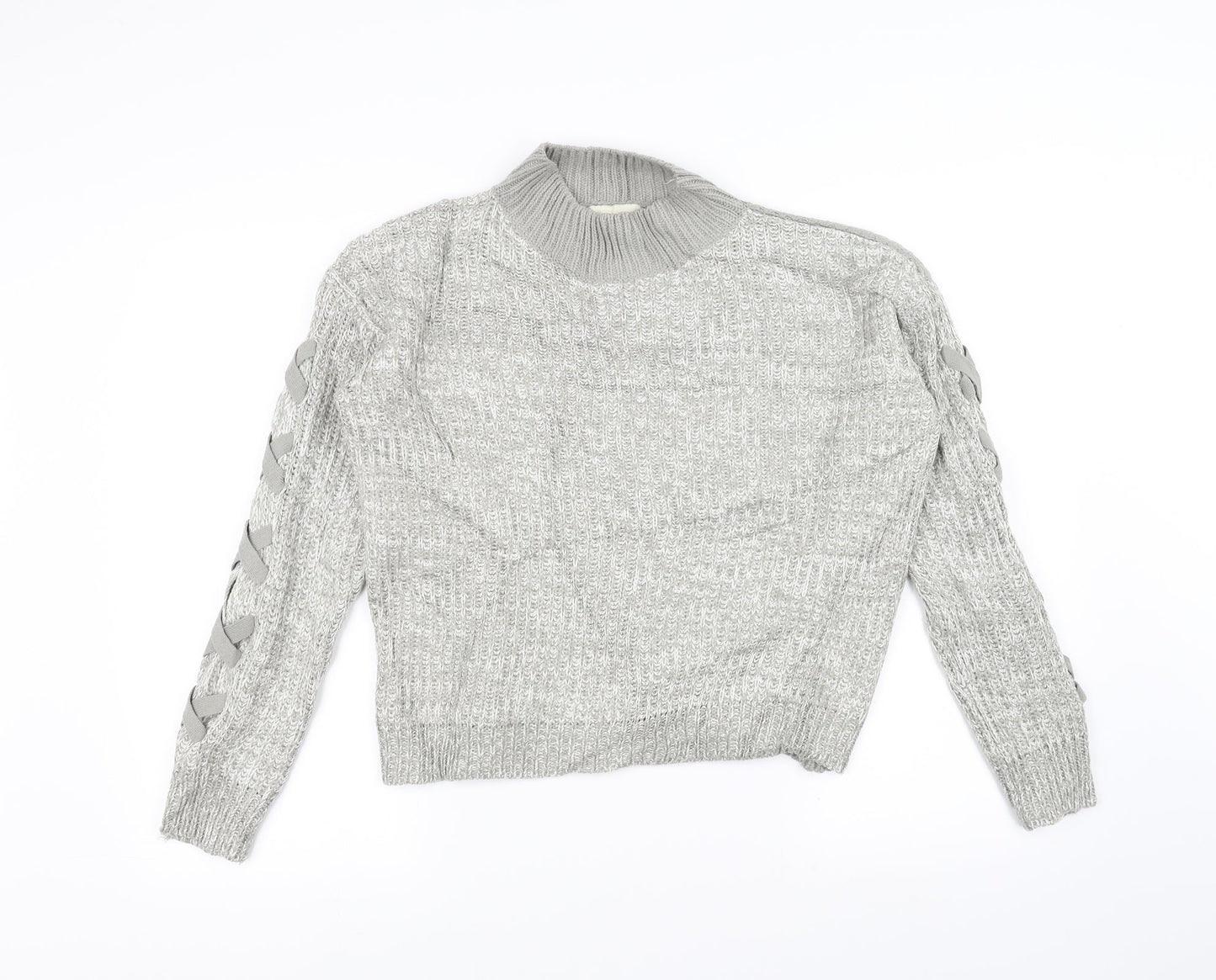 Papaya Womens Grey   Pullover Jumper Size S