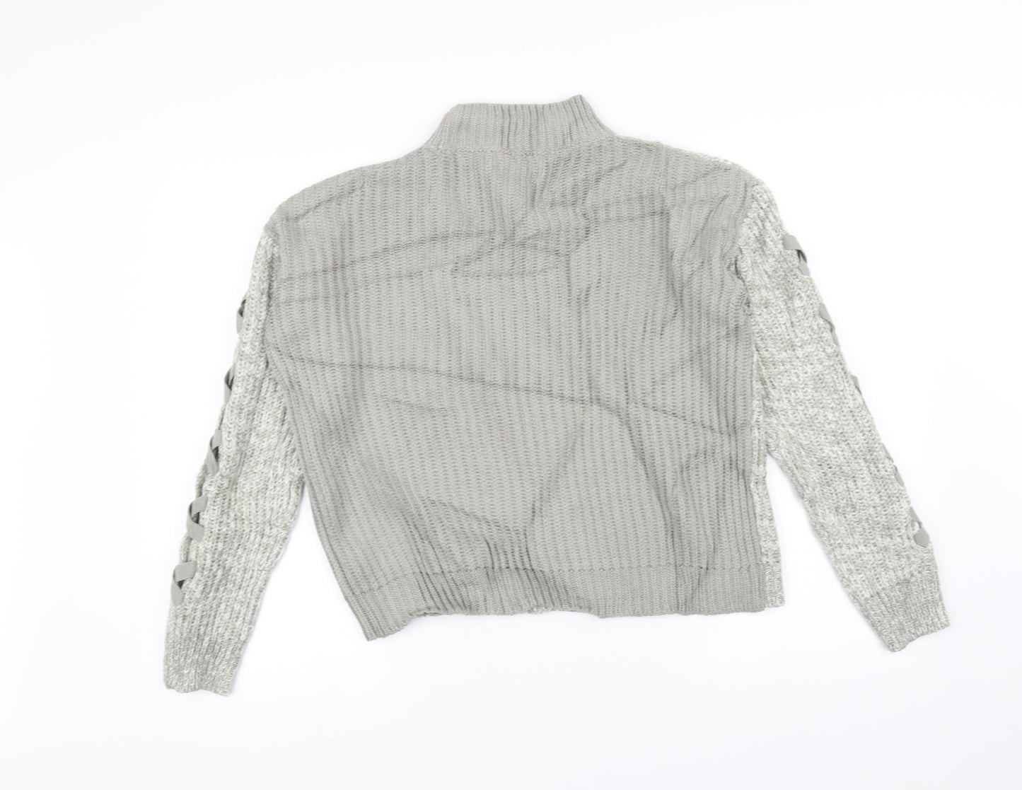 Papaya Womens Grey   Pullover Jumper Size S