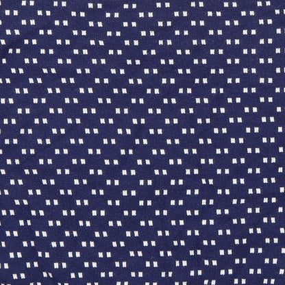 Brand and care label for Next women’s blue polka dot jumper, size UK 16