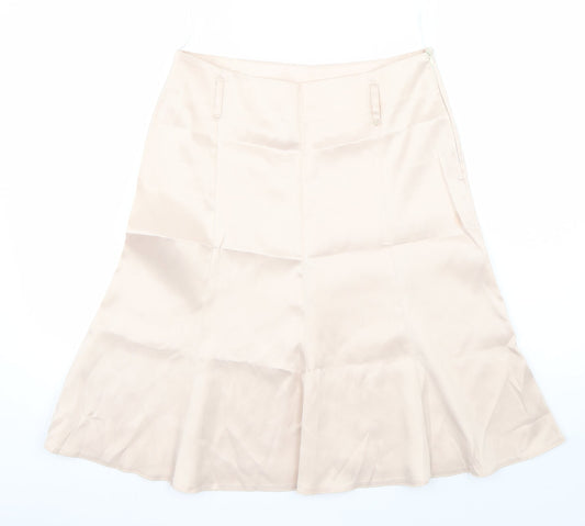 Preworn Womens Pink   A-Line Skirt Size 10
