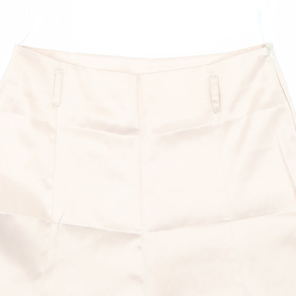 Preworn Womens Pink   A-Line Skirt Size 10