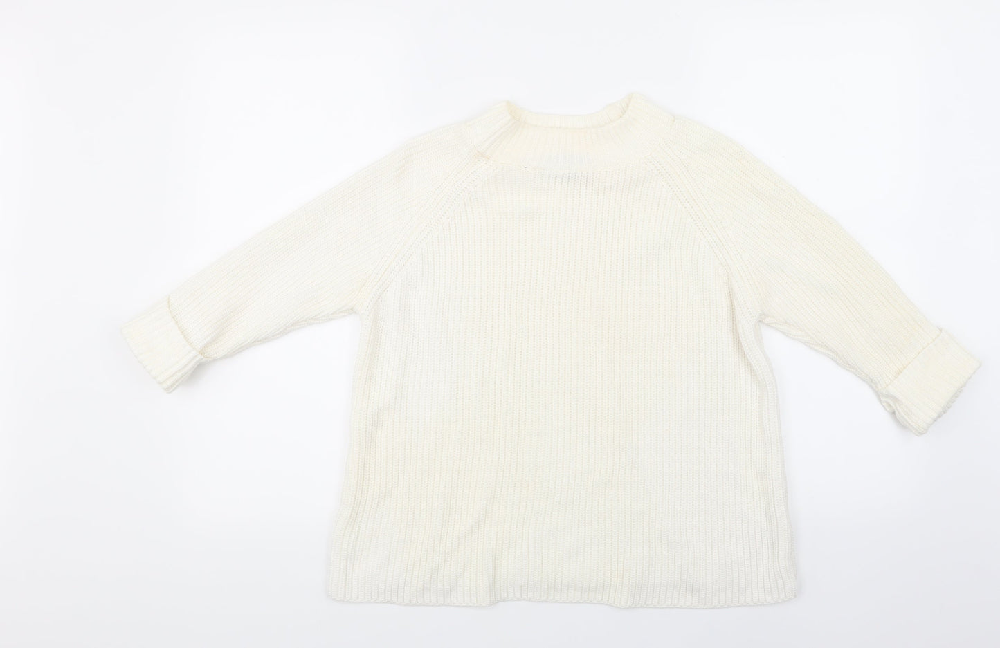 Top Shop Womens White   Pullover Jumper Size 12